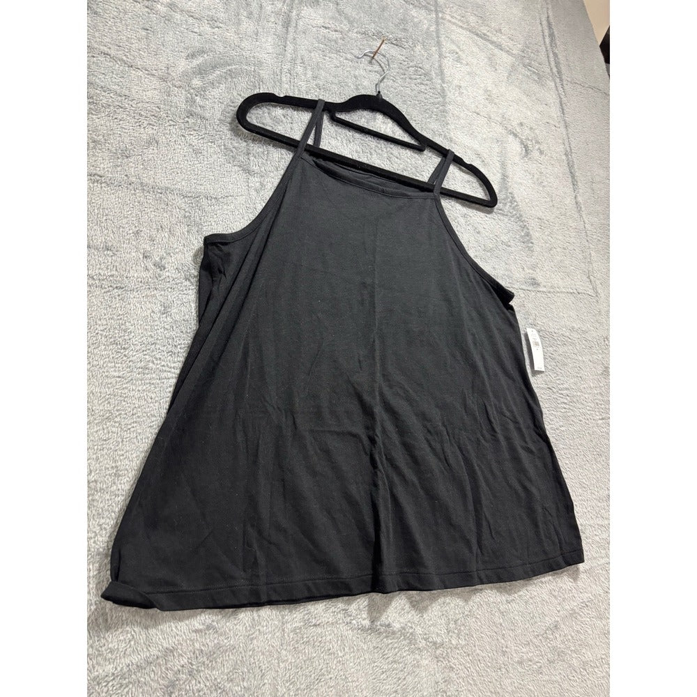 Old Navy M Womens Multi Everywear High Neck Cami 3-Pack Casual Athleisure