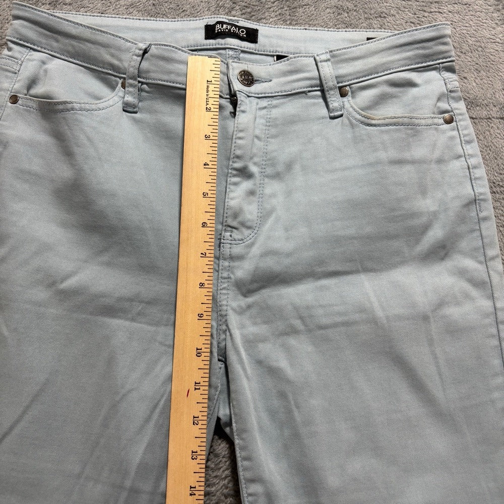 Buffalo David Bitton Womens 10 30 Havana High Rise Ankle Skinny Jeans Gray