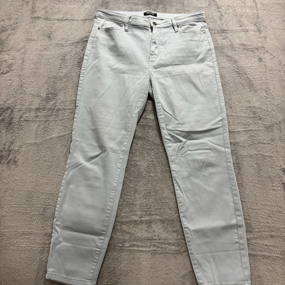 Buffalo David Bitton Womens 10 30 Havana High Rise Ankle Skinny Jeans Gray