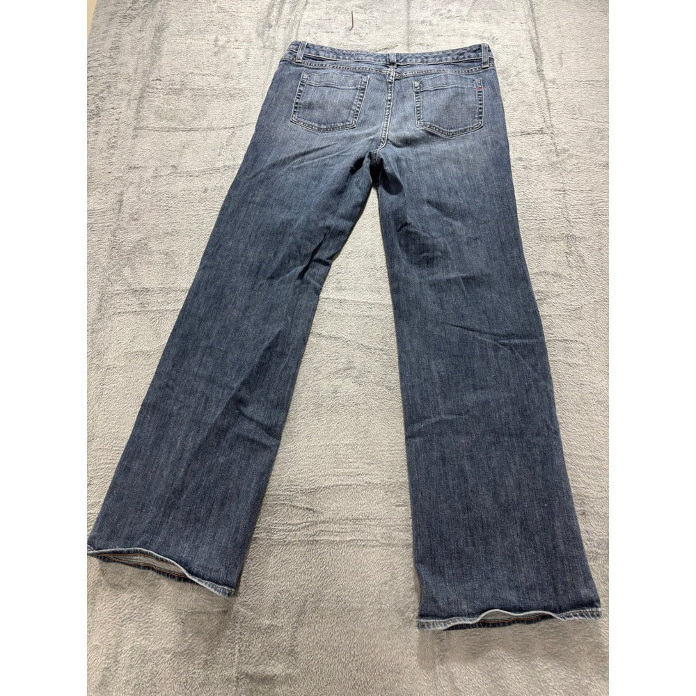 Gap Womens 12L Medium Blue Essential Stretch Bootcut Jeans Vintage Casual Boho