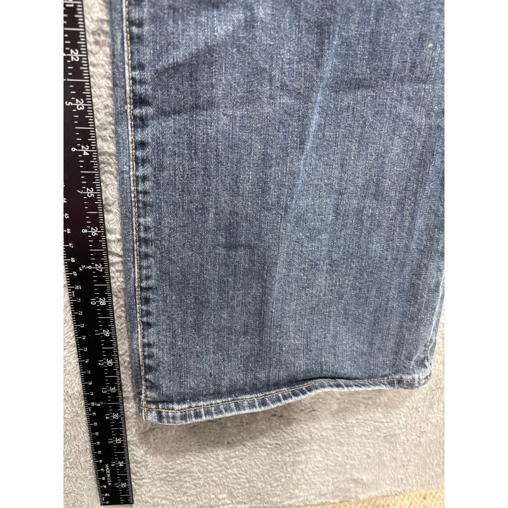 Gap Womens 12L Medium Blue Essential Stretch Bootcut Jeans Vintage Casual Boho