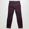 Buffalo David Bitton Hanna 10/30 Womens Dark Plum Skinny Jeans Boho Maroon