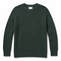 Old Navy Womens M Dark Green Ribbed Tunic Sweater Cozy Casual