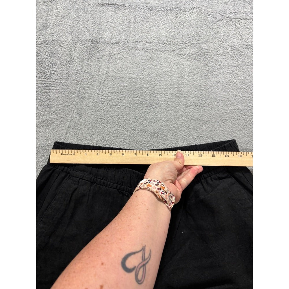 Old Navy Women's Black Wide Leg Pants Size M, photo 7 of 11