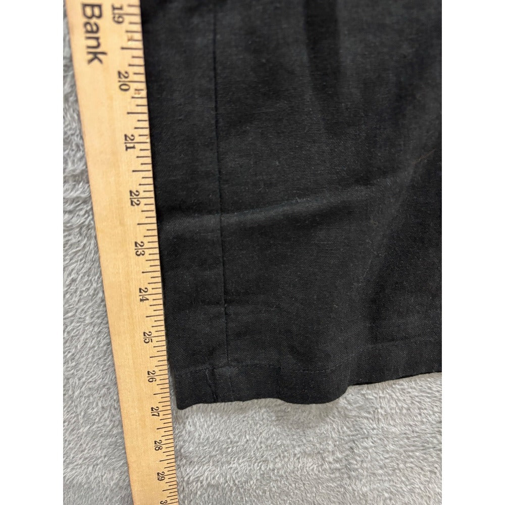 Old Navy Women's Black Wide Leg Pants Size M, photo 6 of 11