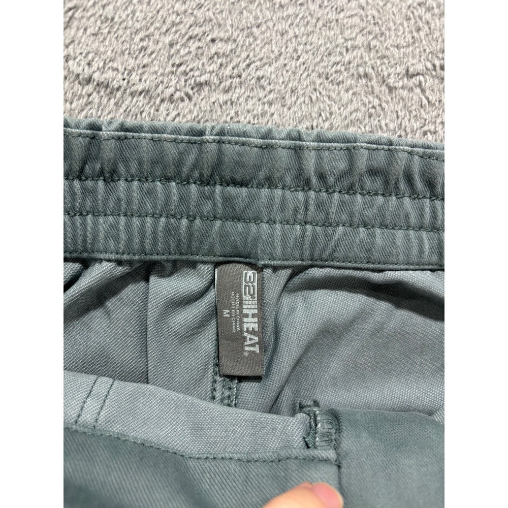 32 Heat Womens M Sage Green Utility Pants Athleisure Casual Stretch Trousers