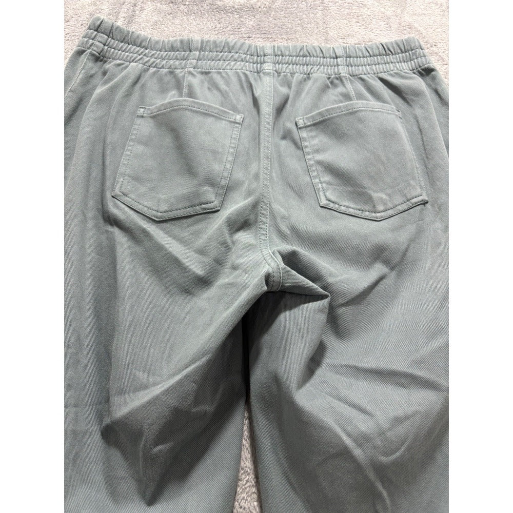 32 Heat Womens M Sage Green Utility Pants Athleisure Casual Stretch Trousers
