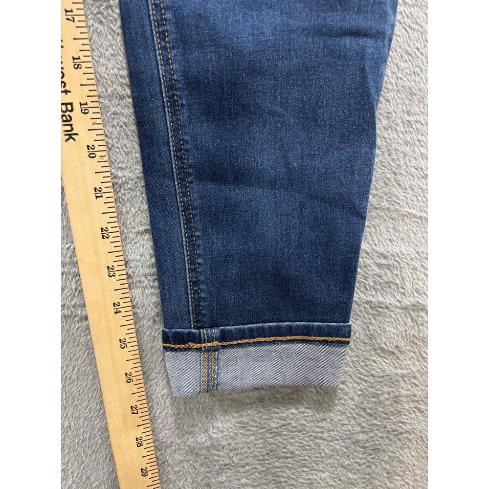 Old Navy 8 Womens Dark Wash Rockstar Jeggings Casual Skinny Denim Pants