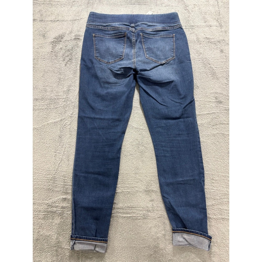 Old Navy 8 Womens Dark Wash Rockstar Jeggings Casual Skinny Denim Pants