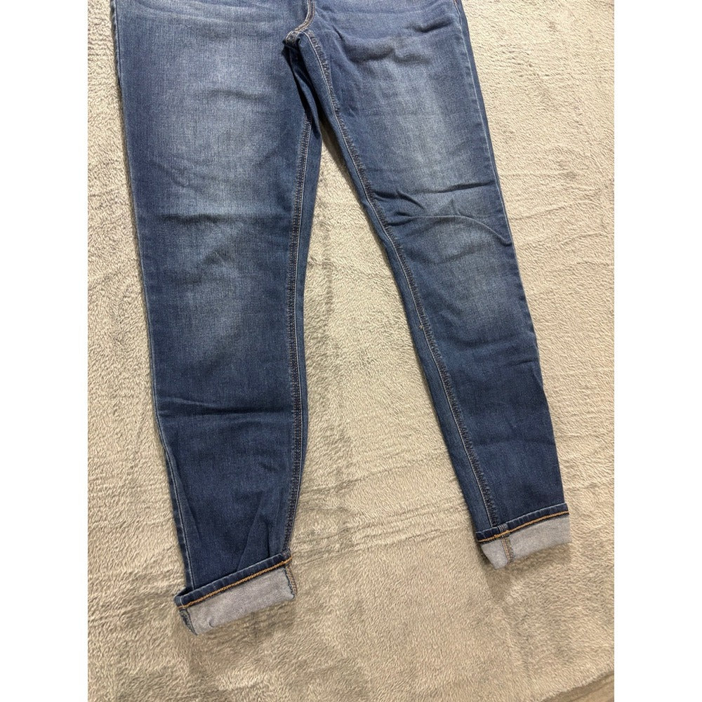 Old Navy 8 Womens Dark Wash Rockstar Jeggings Casual Skinny Denim Pants