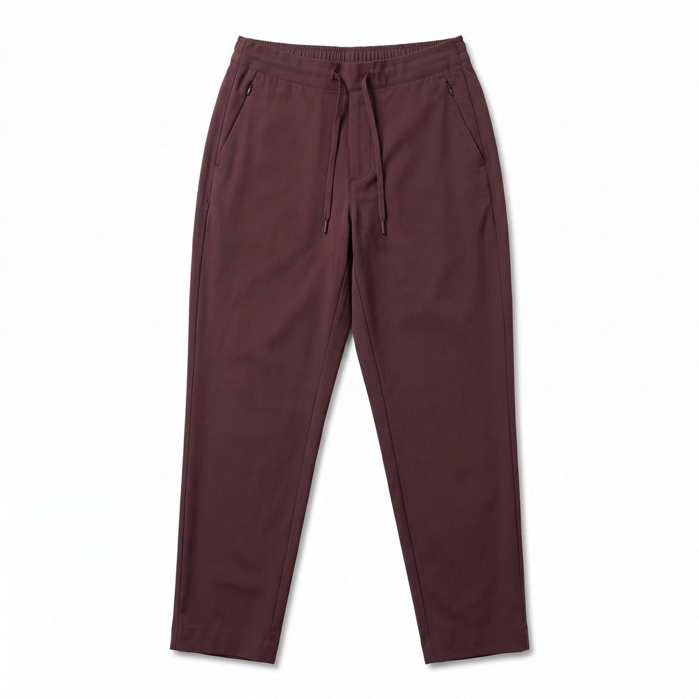 Old Navy Playa Taper Pants M Womens Plum Burgundy Casual Athleisure
