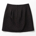 Gap 6 Womens Black Sparkle Tweed Pencil Skirt Preppy Vintage