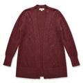LOFT Outlet Womens S Marsala Metallic Sparkle Shawl Open Cardigan Cozy Boho