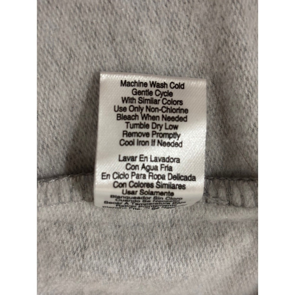The Sweatshirt Project M Heather Gray Cowl Neck Pullover Womens Athleisure Cozy