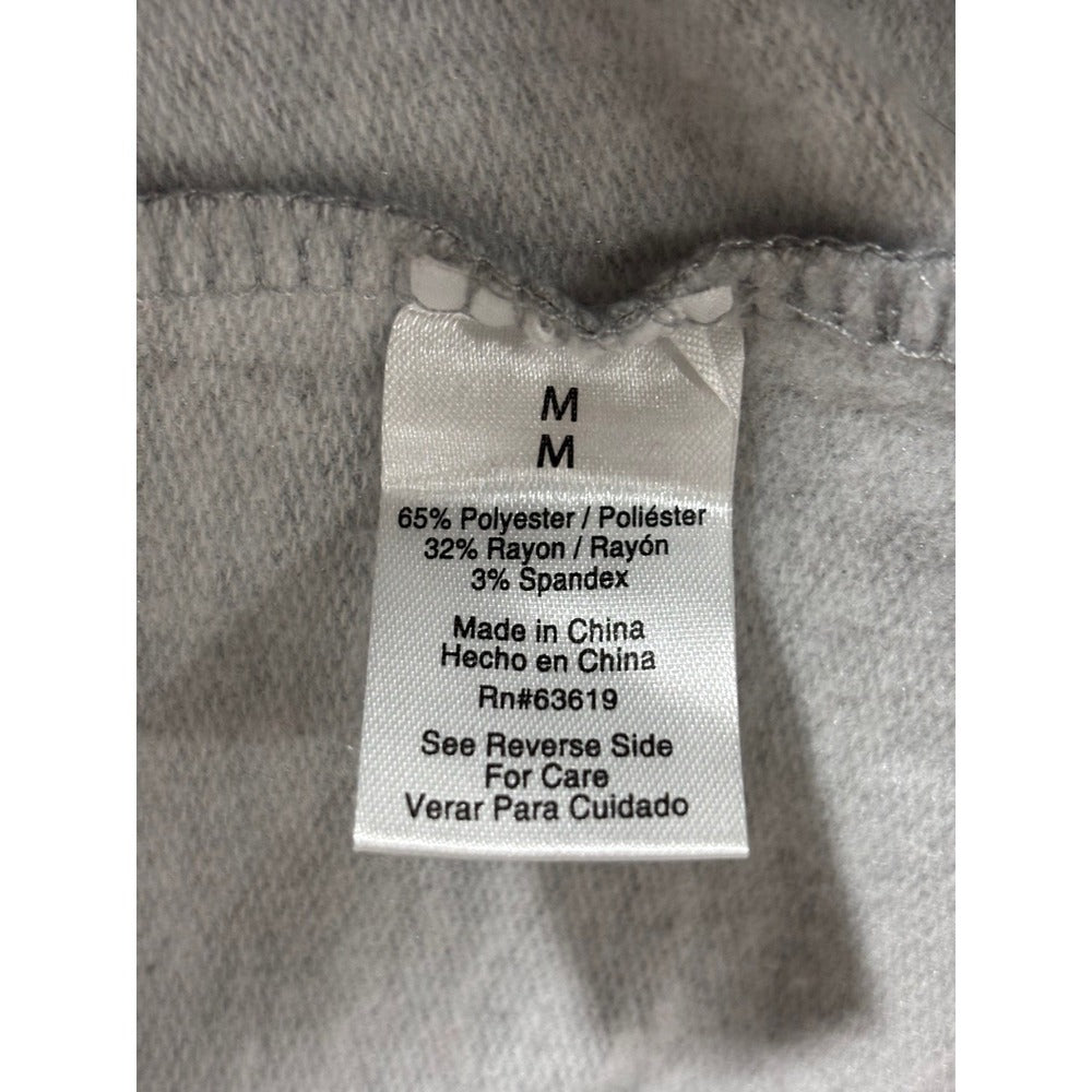 The Sweatshirt Project M Heather Gray Cowl Neck Pullover Womens Athleisure Cozy