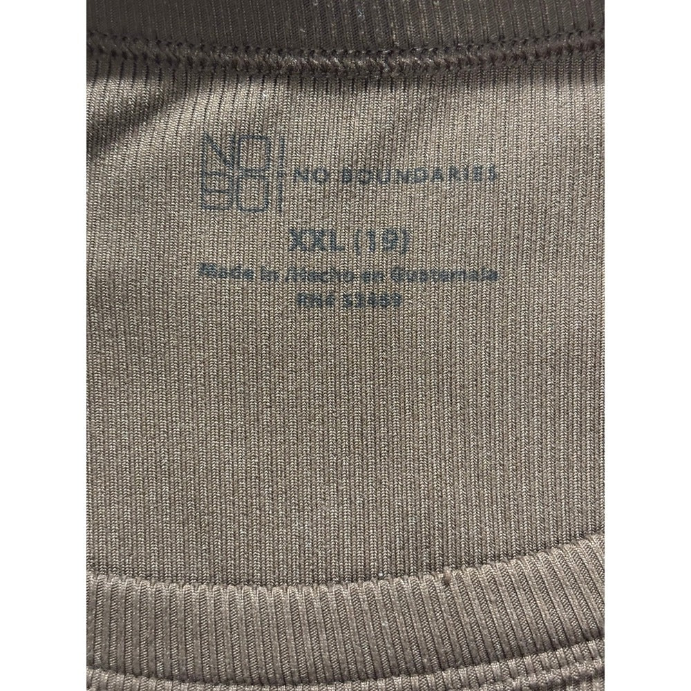 No Boundaries XXL Womens Brown Gray Long Sleeve Tee Bundle 3 Casual Cozy