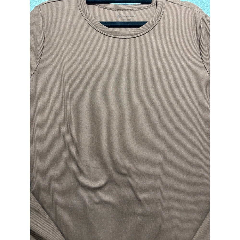 No Boundaries XXL Womens Brown Gray Long Sleeve Tee Bundle 3 Casual Cozy