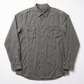 Surplus XL Olive Gray Button Up Long Sleeve Shirt Utility Casual Vintage