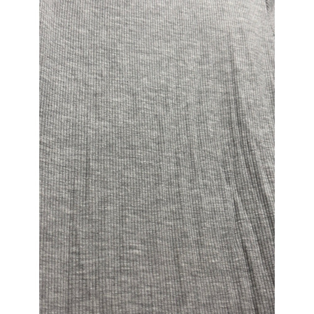 DKNY Jeans Womens S Heather Gray Ribbed Long Duster Cardigan Pockets Casual Cozy