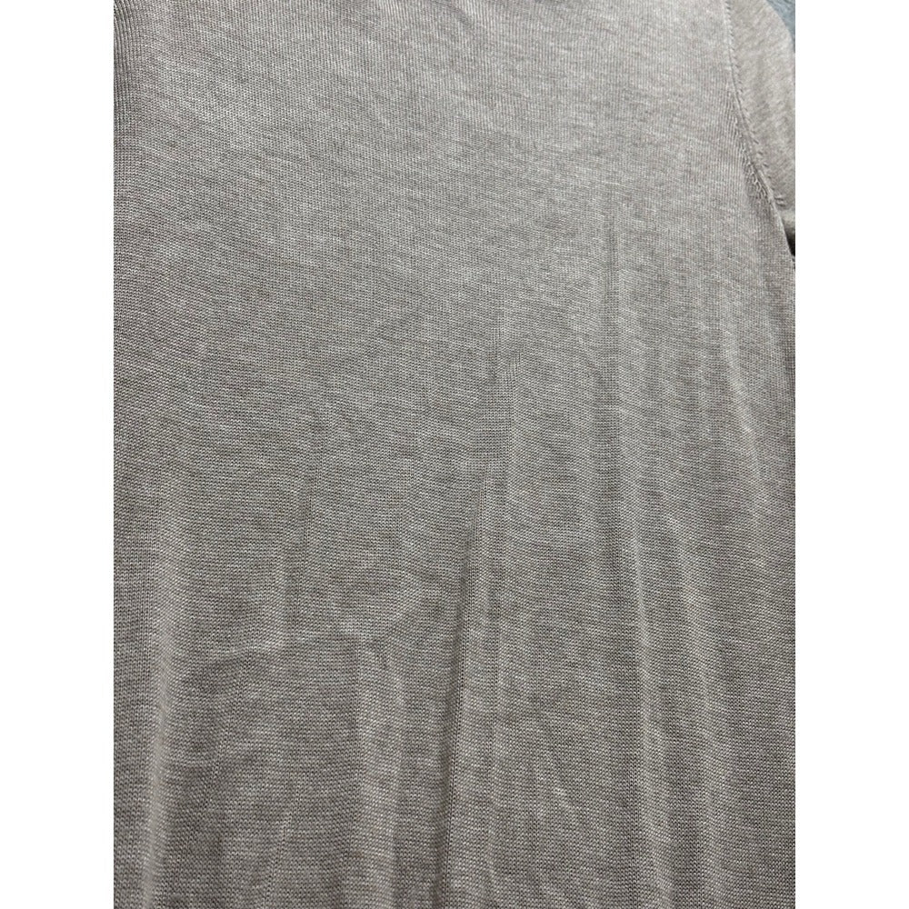 Express S/P Taupe Duster Open Cardigan Womens Casual Minimalist Ribbed Shawl