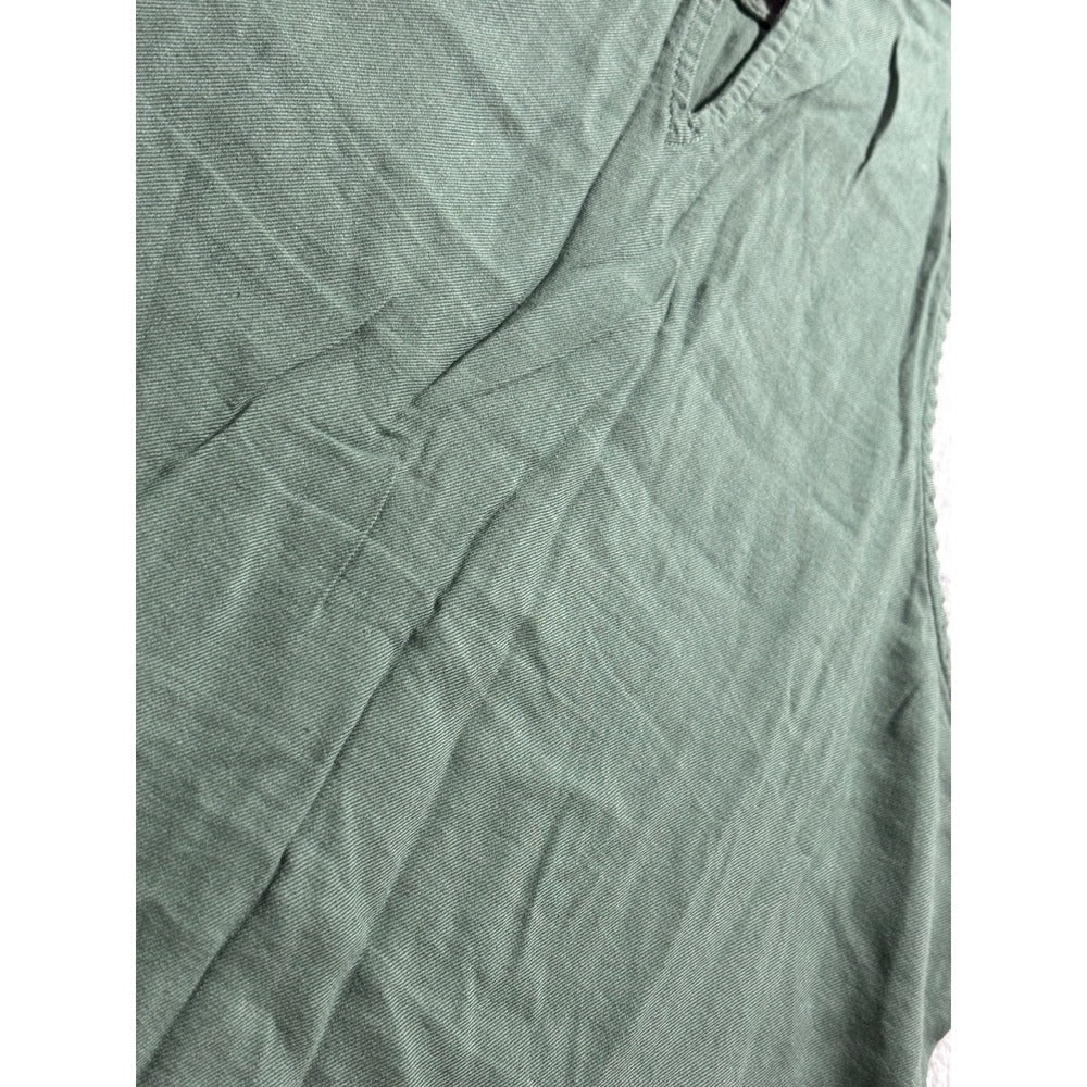 Old Navy M Olive Green High Neck Swing Tank Top Womens Boho Casual