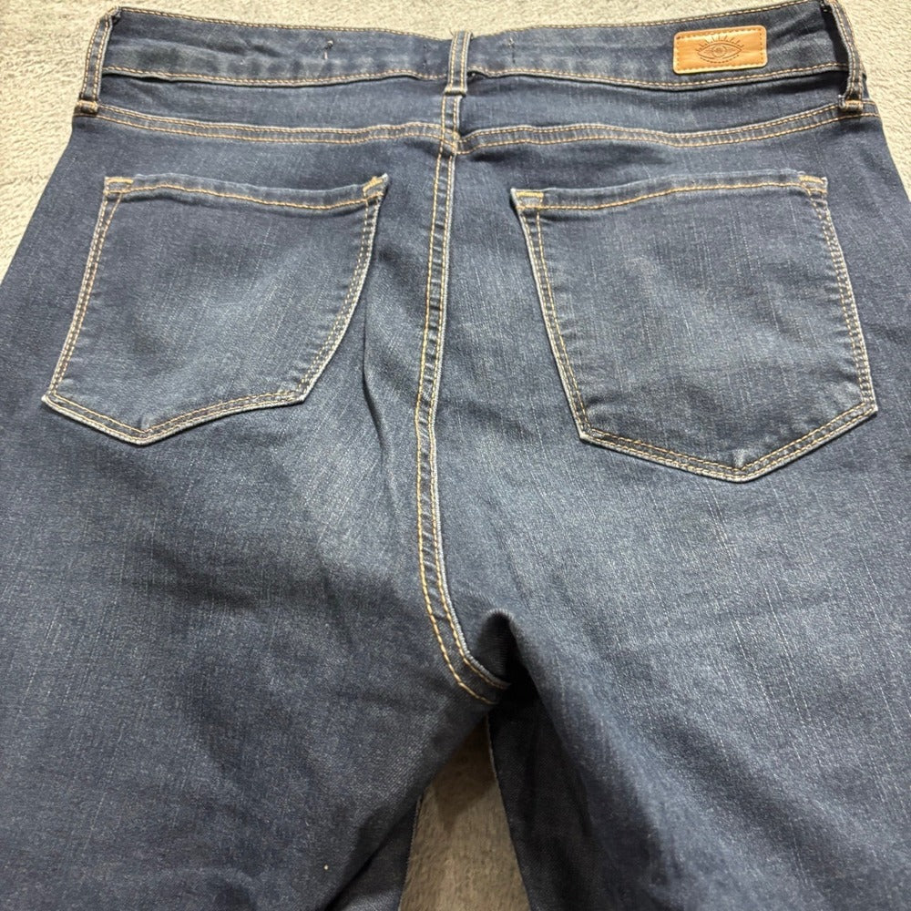 Sofia Jeans by Sofia Vergara 8 Dark Wash Rosa Curvy Ankle Womens Jeans Casual