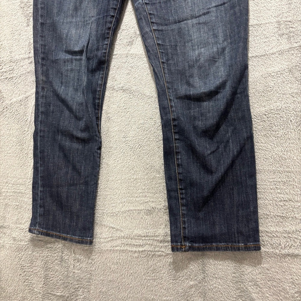 KUT from the Kloth 6 Blue Bardot Crop Skinny Boyfriend Jeans Womens Casual Boho