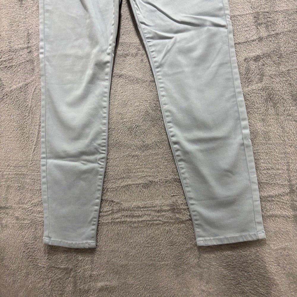 Buffalo David Bitton Womens 8/29 Light Blue Havana High Rise Ankle Pants NWT