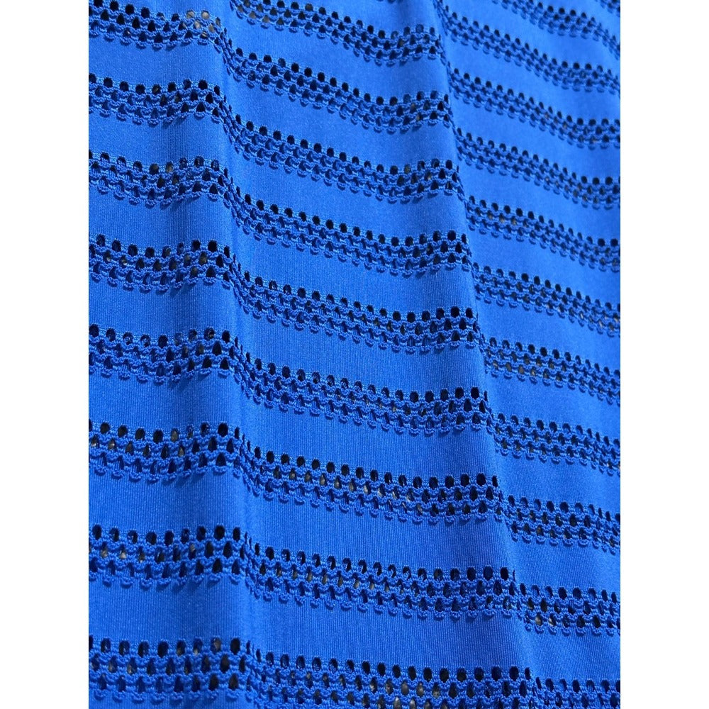 Calvin Klein XXL Blue Mesh Swim Cover Up Womens Casual Coastal Athleisure