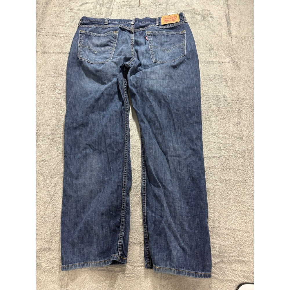 Levis 514 38x30 Blue Jeans Mens Straight Leg Denim Casual Vintage