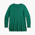 J.Crew Womens M Green V-Neck Sweater Re-Imagined Preppy Casual