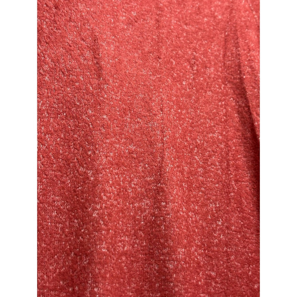 Buffalo David Bitton Womens M Red Heathered Crewneck Sweatshirt Casual Cozy