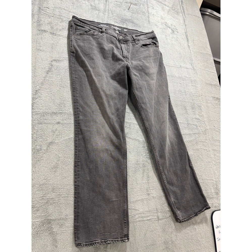 Goodfellow Mens 38x30 Gray Straight Leg Jeans Denim Pants Casual Minimalist