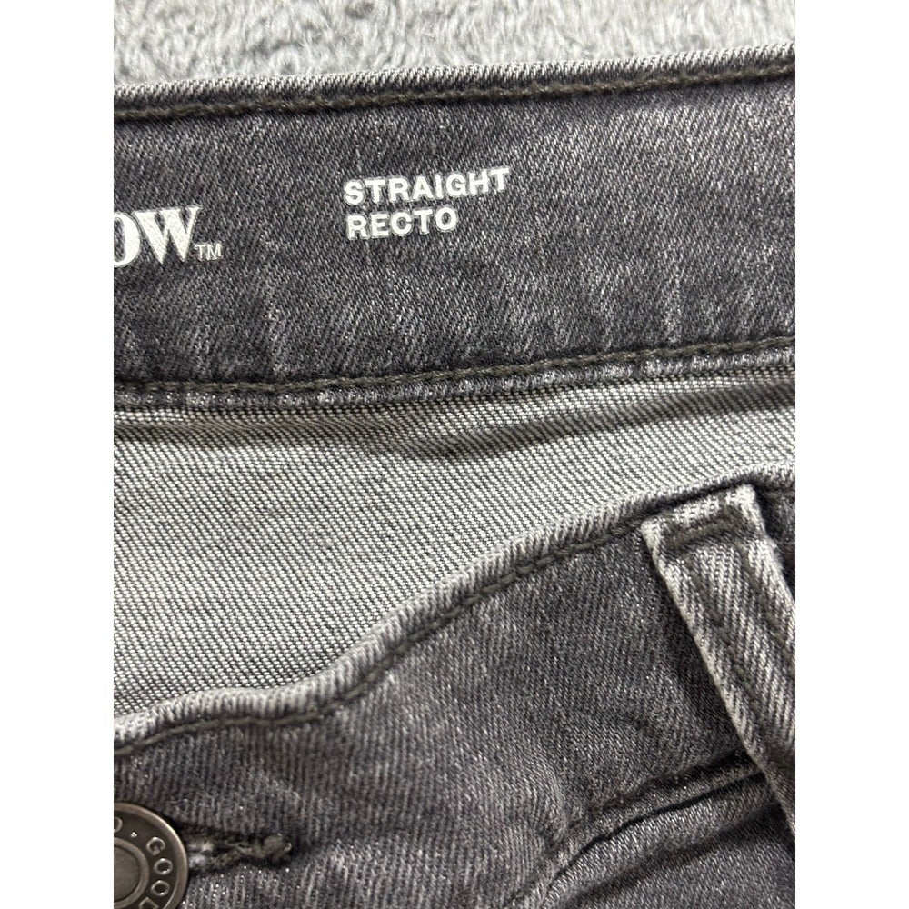 Goodfellow Mens 38x30 Gray Straight Leg Jeans Denim Pants Casual Minimalist