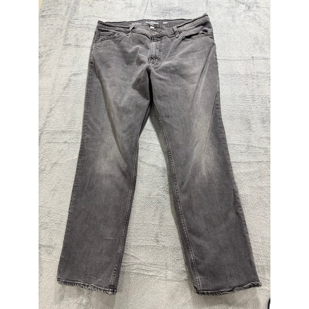 Goodfellow Mens 38x30 Gray Straight Leg Jeans Denim Pants Casual Minimalist