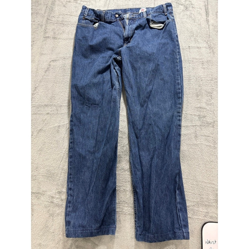 Kirkland Signature 38x34 Blue Straight Leg Jeans Men Casual Classic Denim