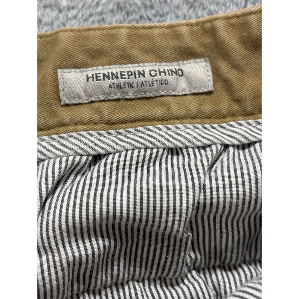 Goodfellow Hennepin Chino Athletic Pants 36x30 Khaki Mens Casual Preppy Classic