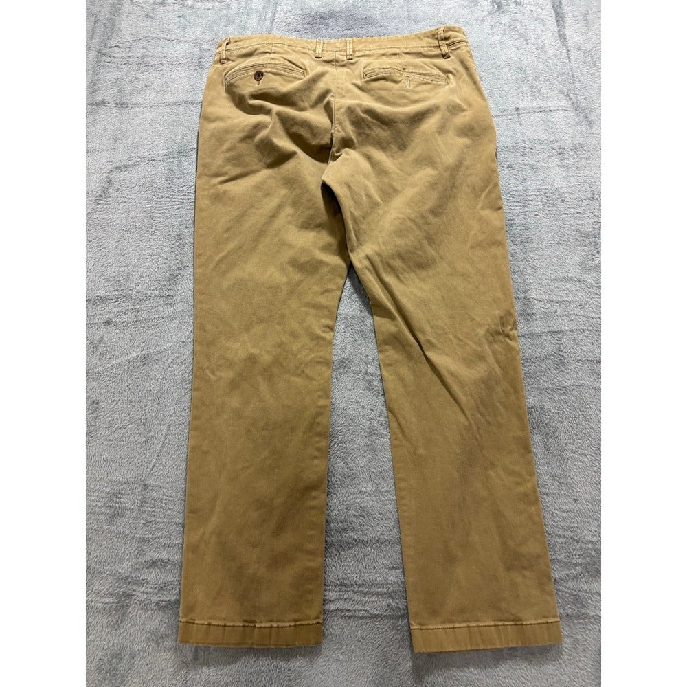 Goodfellow Hennepin Chino Athletic Pants 36x30 Khaki Mens Casual Preppy Classic