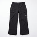 CB Womens M Black Softshell Fleece Lined Snow Cargo Pants Athleisure Casual