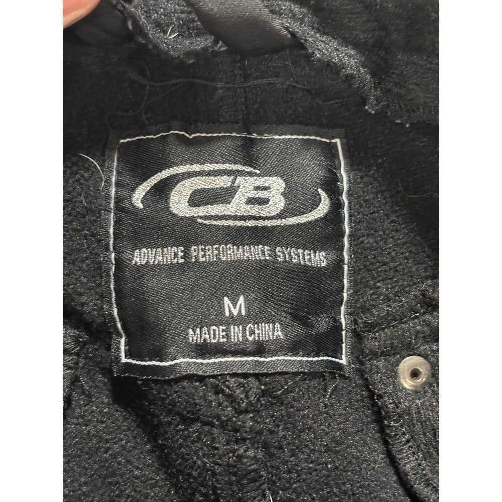 CB Womens M Black Softshell Fleece Lined Snow Cargo Pants Athleisure Casual