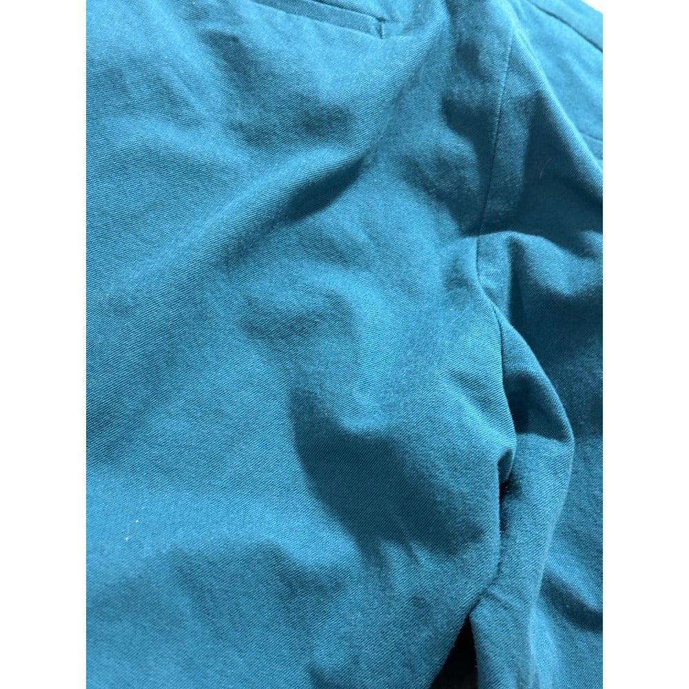 Banana Republic 14P Teal Sloan Slim Ankle Pants Womens Preppy Casual