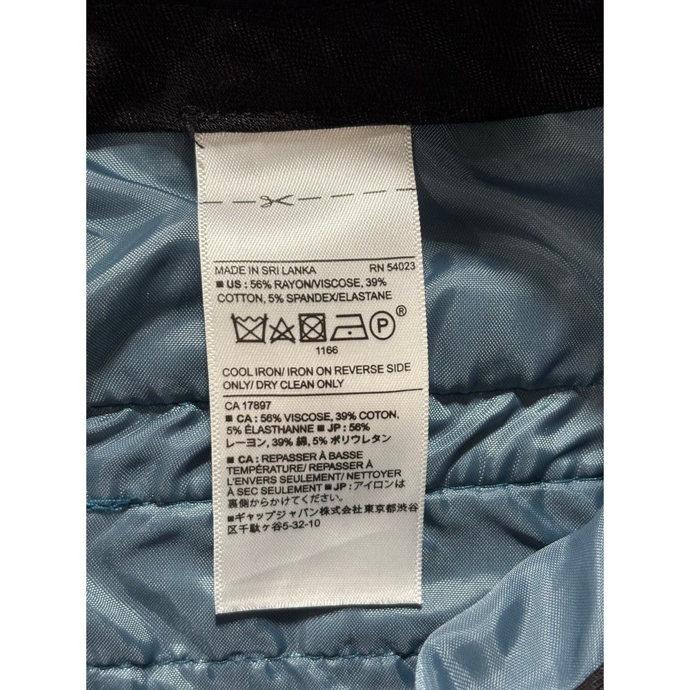 Banana Republic 14P Teal Sloan Slim Ankle Pants Womens Preppy Casual