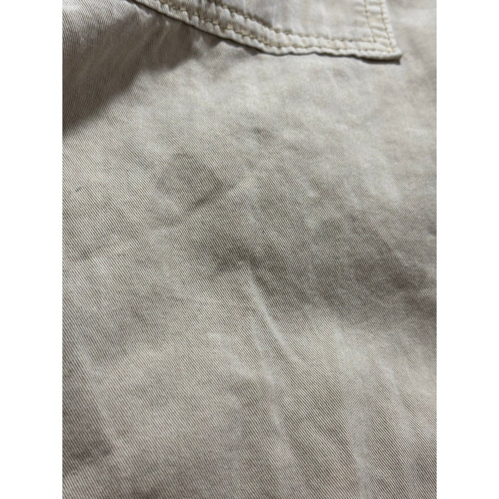 Old Navy L Tan Pull On Elastic Waist Pants Womens Casual Boho Utility