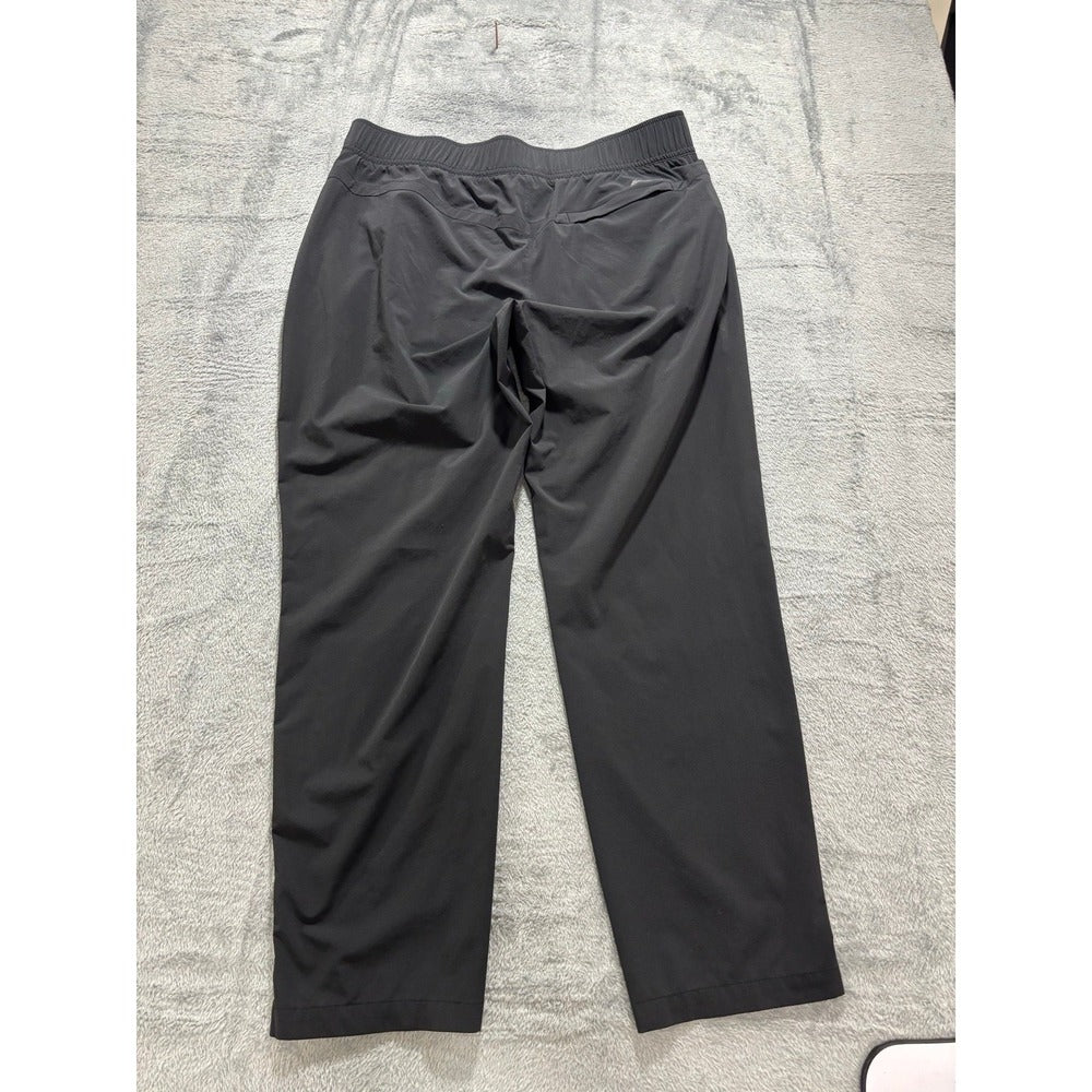 Eddie Bauer Womens L Black Pull On Pants Athleisure Casual Outdoor