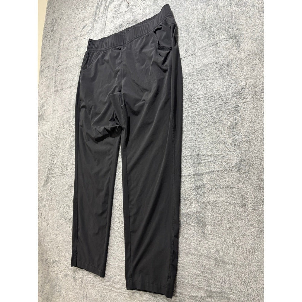 Eddie Bauer Womens L Black Pull On Pants Athleisure Casual Outdoor