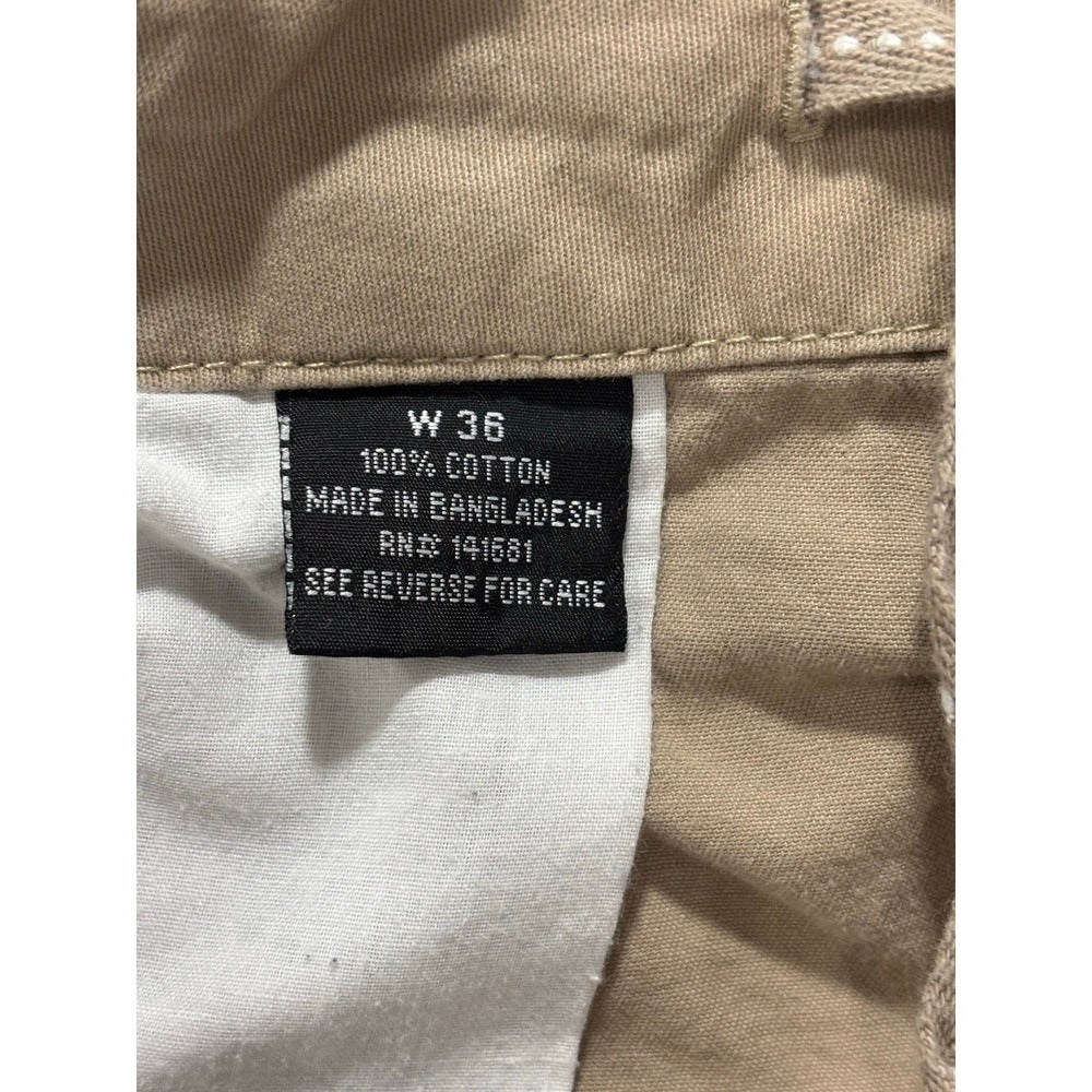 Architect Jean Co 36 Khaki Cargo Shorts Mens Casual Preppy Vintage