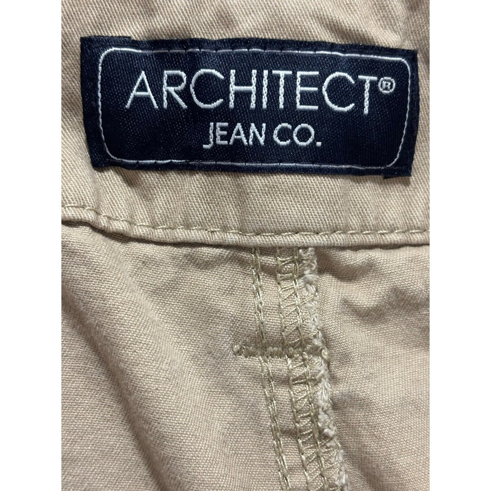 Architect Jean Co 36 Khaki Cargo Shorts Mens Casual Preppy Vintage