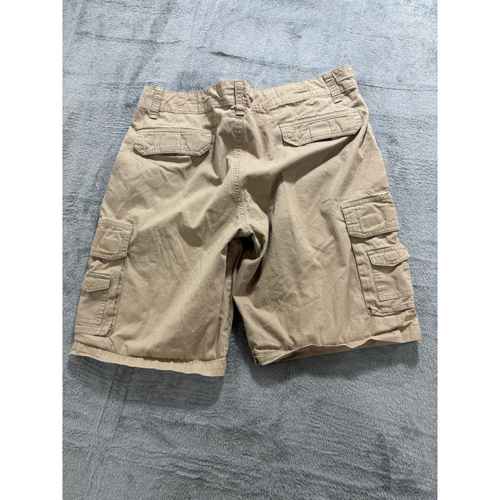 Architect Jean Co 36 Khaki Cargo Shorts Mens Casual Preppy Vintage