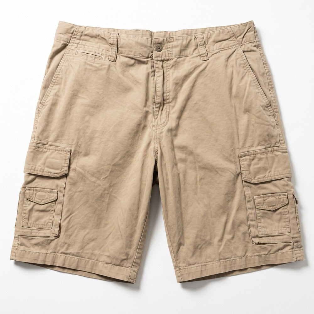 Architect Jean Co 36 Khaki Cargo Shorts Mens Casual Preppy Vintage