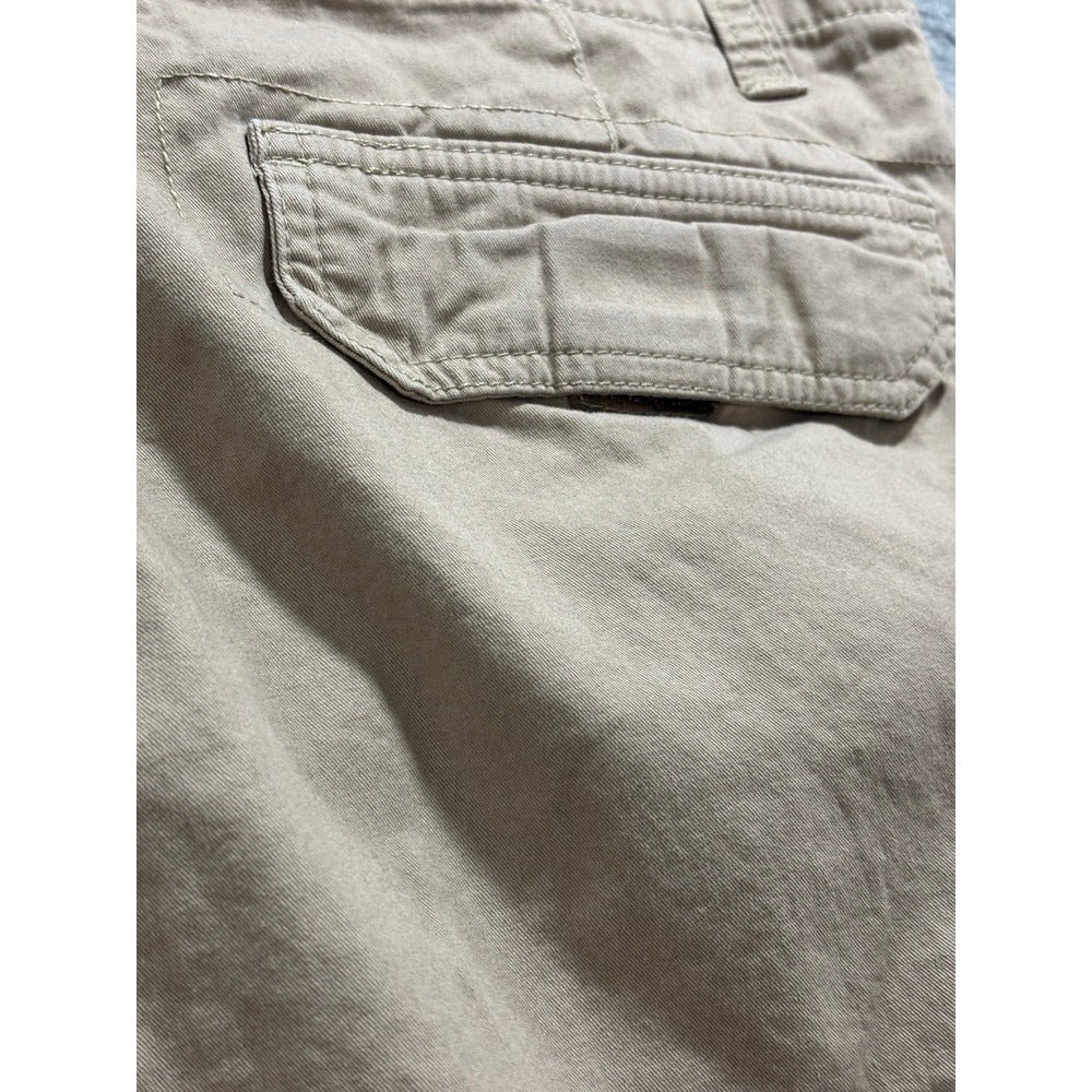 Architect Jean Co 36 Khaki Cargo Shorts Mens Casual Preppy Vintage